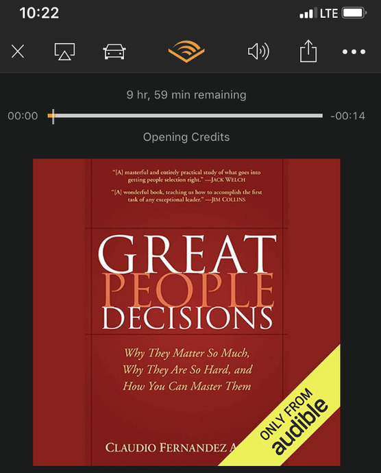 Great People Decisions by Claudio Fernández-Aráoz