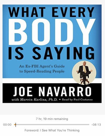 What Every BODY Is Saying by Joe Navarro
