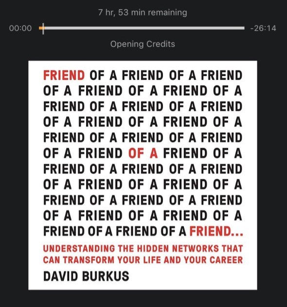 Friend of a Friend by David Burkus