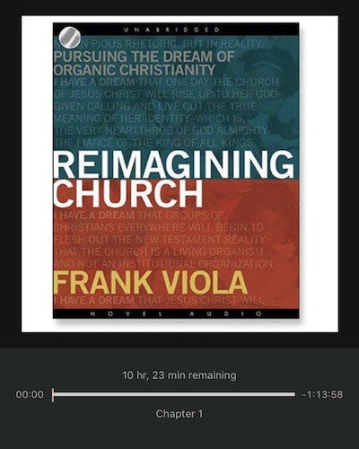 Reimagining Church by Frank Viola