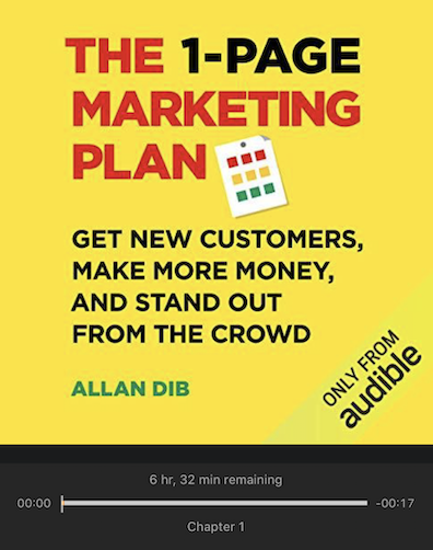 The 1-Page Marketing Plan by Allan Dib
