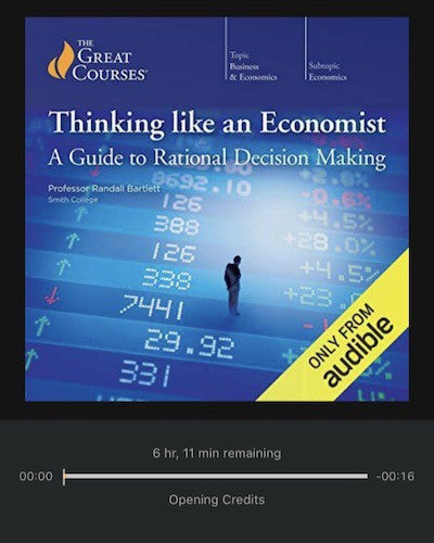 Thinking Like an Economist: A Guide to Rational Thinking by Randall Bartlett