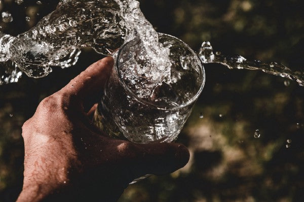 60% water but you only drink a glass a day…